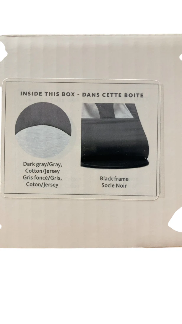 BabyBjorn Bouncer Balance Soft, Dark Gray Frame, Dark Gray/Gray - Image 6