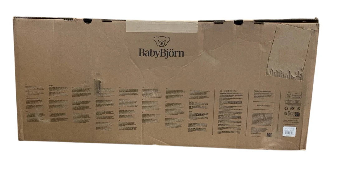 BabyBjorn Bouncer Bliss Bundle With Toy Bar, Dark Gray Frame, Googly Eyes, Midnight Blue Classic Quilt - Image 3