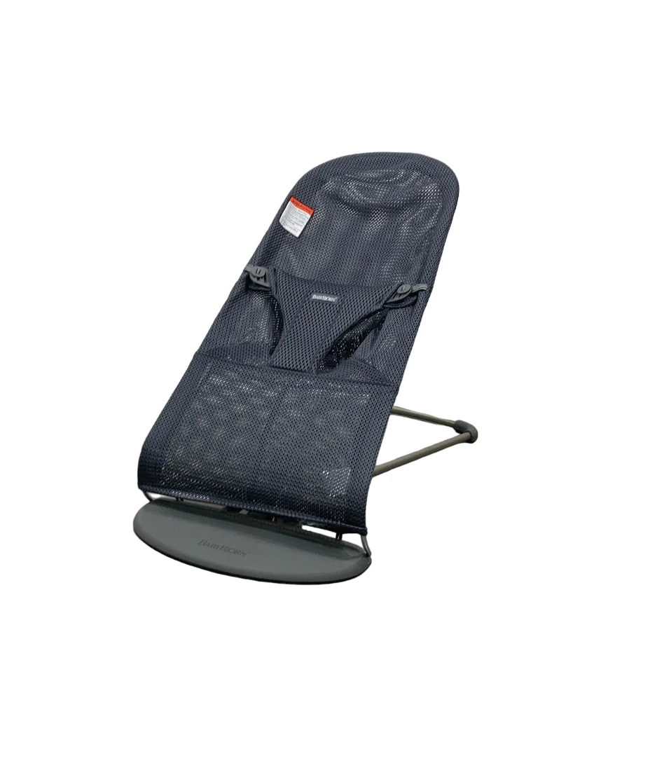 BabyBjorn Bouncer Bliss, Dark Gray Frame, Anthracite Mesh