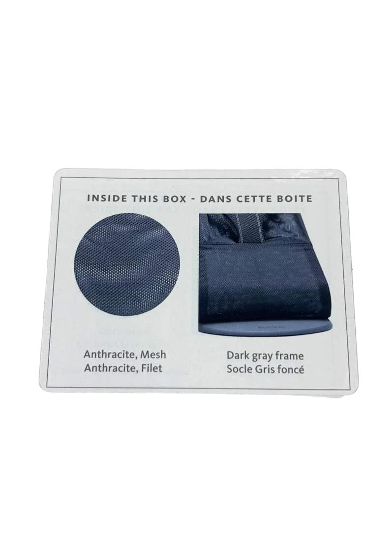 BabyBjorn Bouncer Bliss, Dark Gray Frame, Anthracite Mesh - Image 5