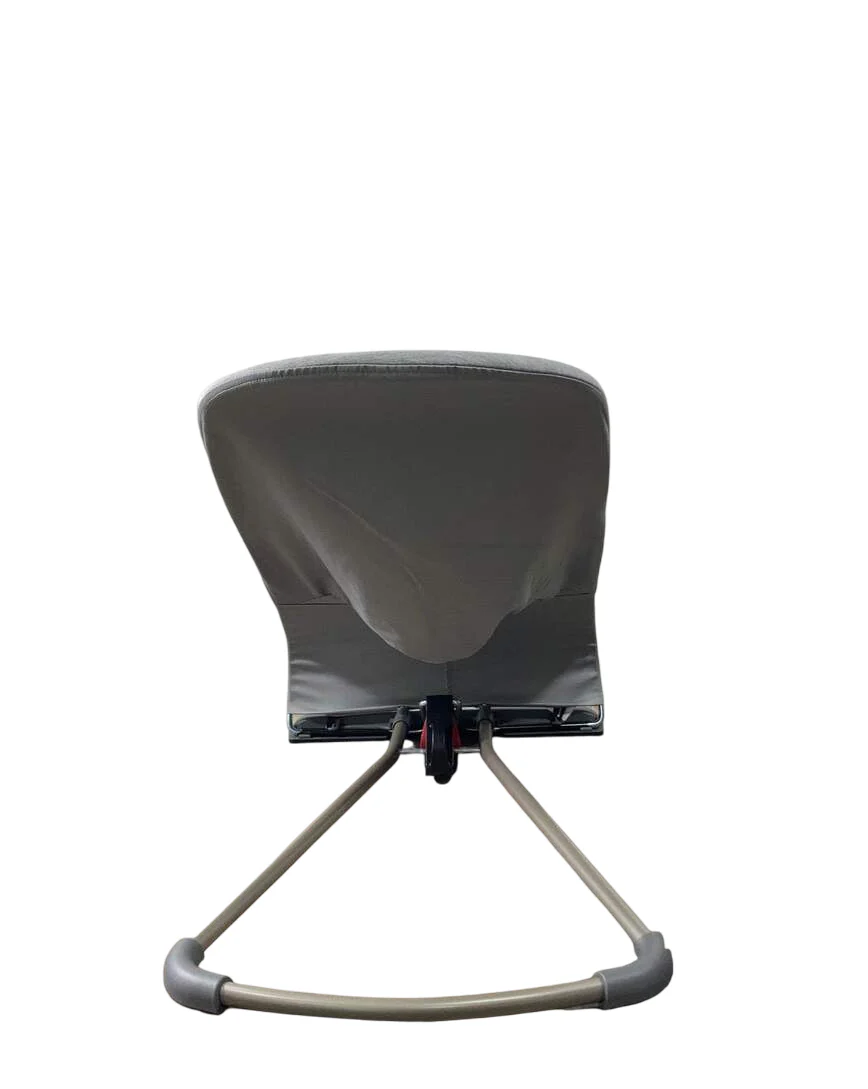 BabyBjorn Bouncer Bliss, Dark Gray Frame, Light Gray 3D Jersey - Image 4