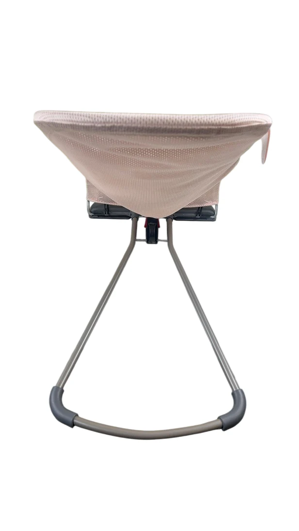 BabyBjorn Bouncer Bliss, Dark Gray Frame, Powder Pink Mesh - Image 3