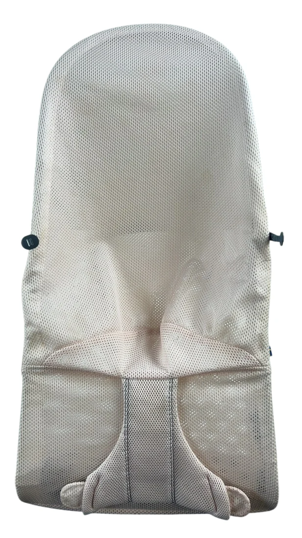 BabyBjorn Bouncer Bliss, Dark Gray Frame, Powder Pink Mesh - Image 5
