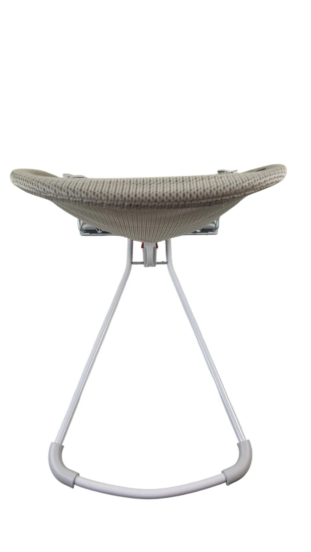 BabyBjorn Bouncer Bliss, Gray Beige Mesh, Light Gray Frame - Image 4