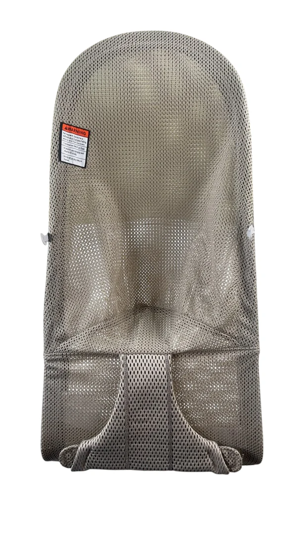 BabyBjorn Bouncer Bliss, Gray Beige Mesh, Light Gray Frame - Image 5