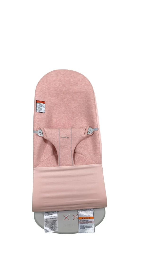 BabyBjorn Bouncer Bliss, Light Pink 3D Jersey, Light Gray Frame