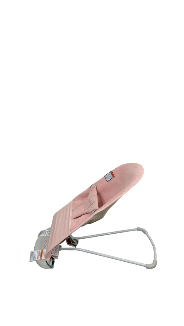 BabyBjorn Bouncer Bliss, Light Pink 3D Jersey, Light Gray Frame - Image 3