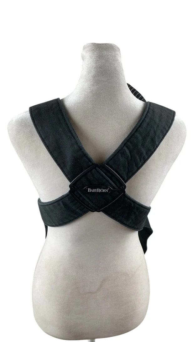 BabyBjorn Original Baby Carrier, Black, Cotton - Image 4