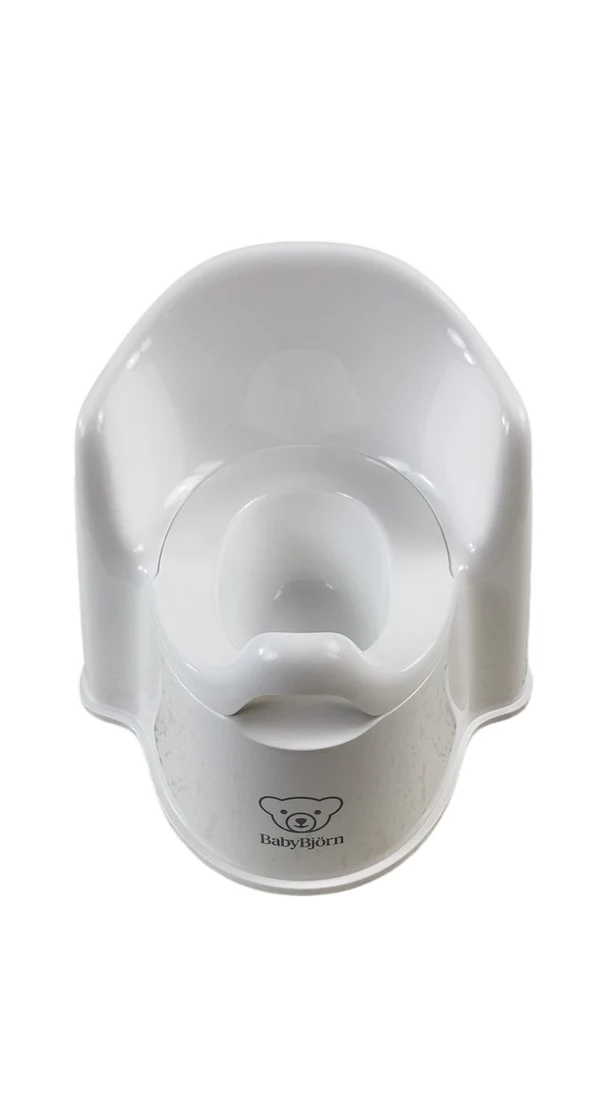 BabyBjorn Potty Chair, White/Grey