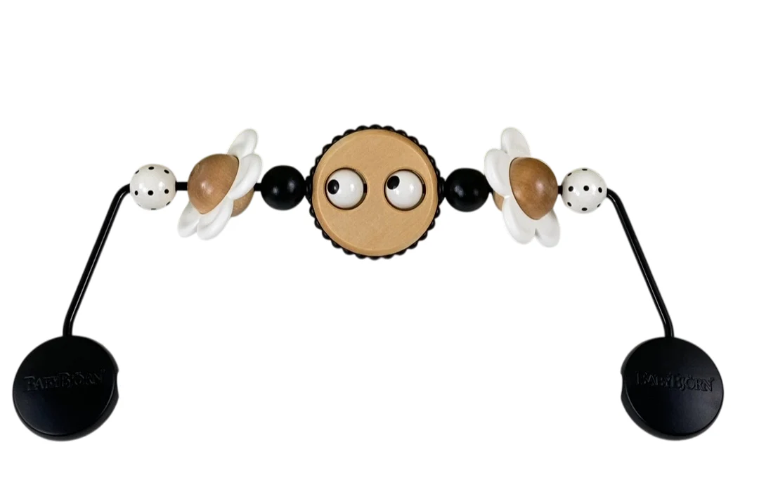 BabyBjorn Toy For Baby Bouncer, Googly Eyes Black & White
