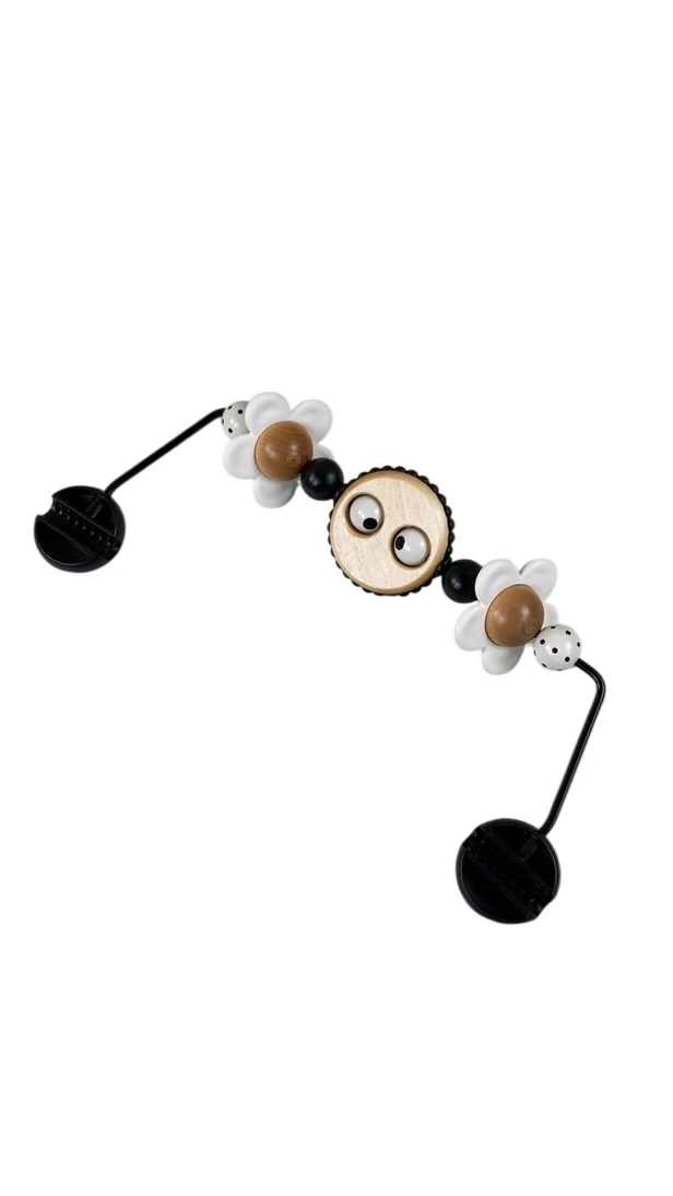 BabyBjorn Toy For Baby Bouncer, Googly Eyes Black & White - Image 3
