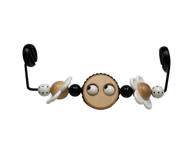 BabyBjorn Toy For Baby Bouncer, Googly Eyes Black & White - Image 2