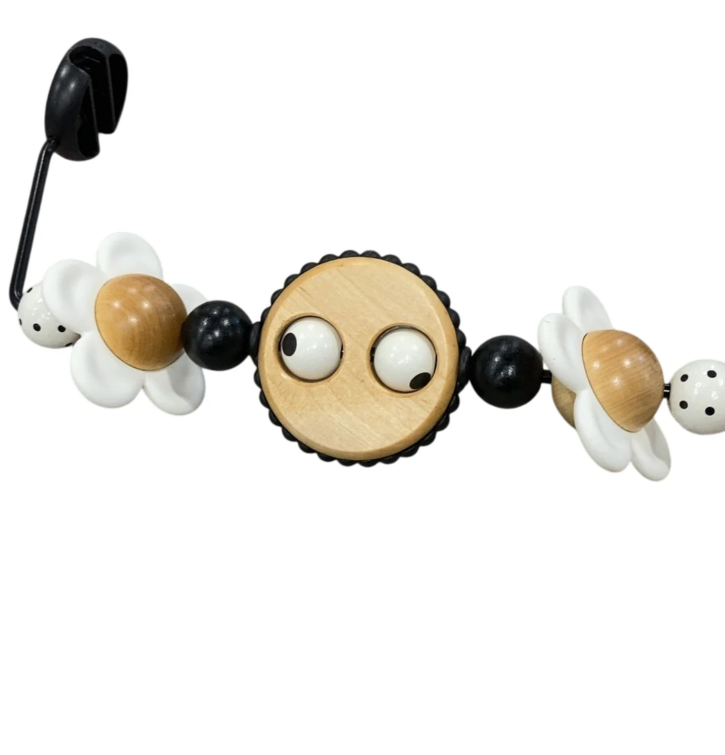 BabyBjorn Toy For Baby Bouncer, Googly Eyes Black & White - Image 4