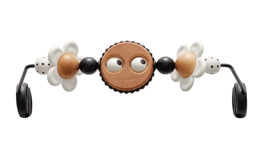 BabyBjorn Toy For Baby Bouncer, Googly Eyes Black & White