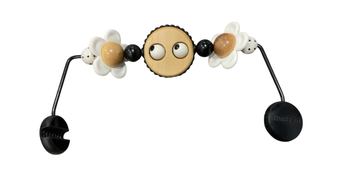 BabyBjorn Toy For Baby Bouncer, Googly Eyes Black & White - Image 2