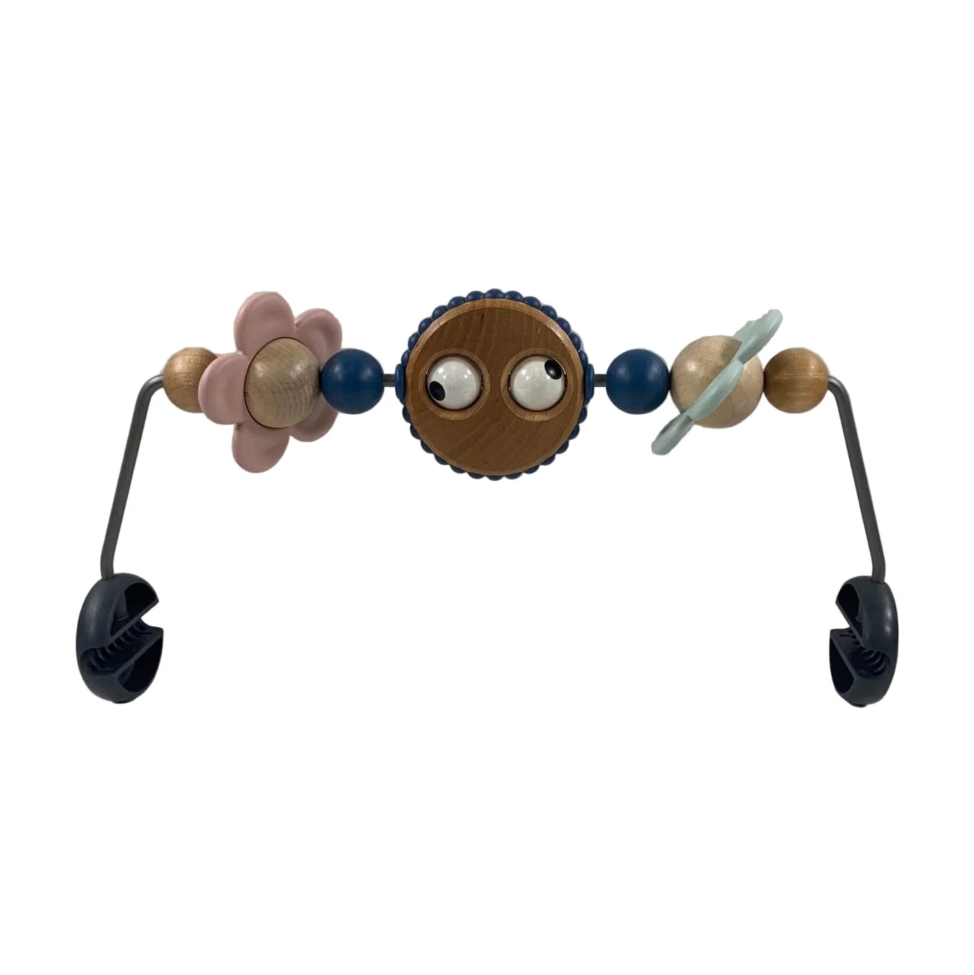 BabyBjorn Toy For Baby Bouncer, Googly Eyes Pastels - Image 2