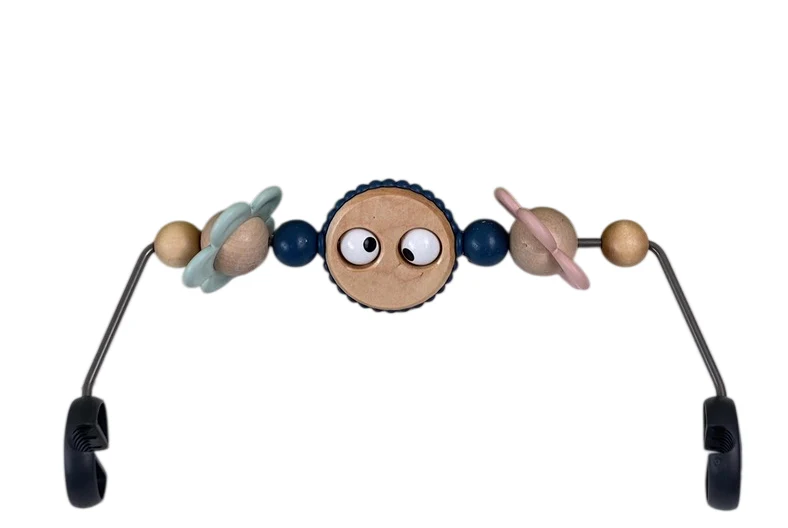 BabyBjorn Toy For Baby Bouncer, Googly Eyes Pastels