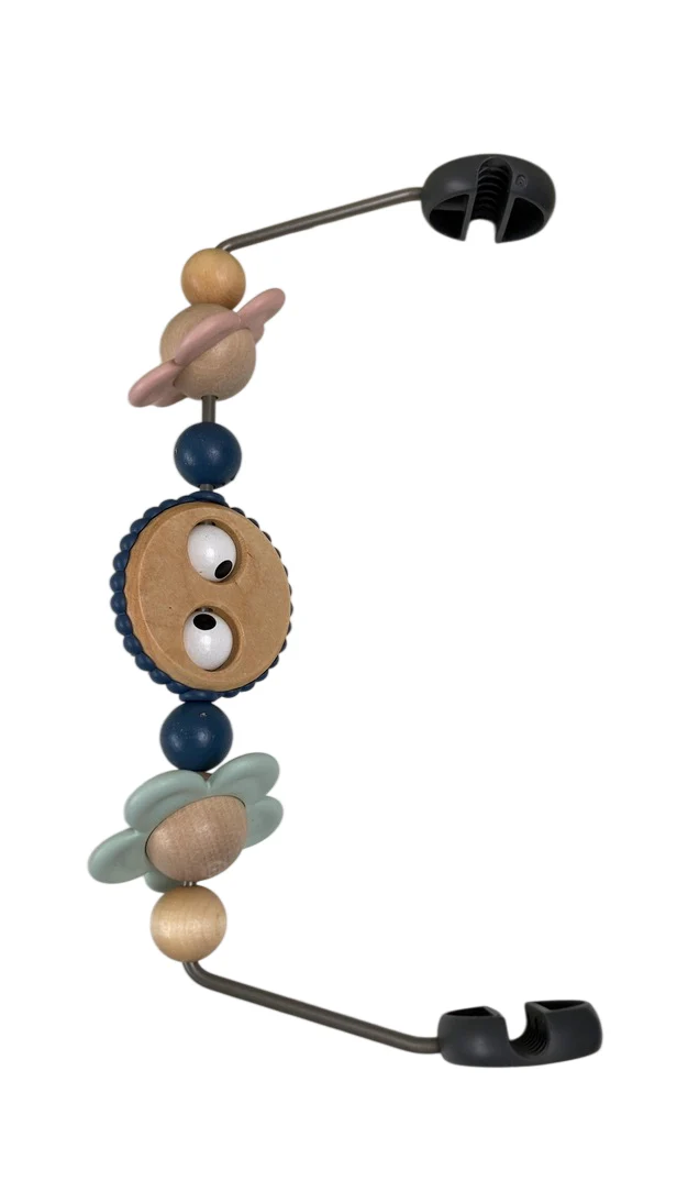 BabyBjorn Toy For Baby Bouncer, Googly Eyes Pastels - Image 2