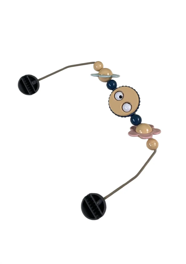 BabyBjorn Toy For Baby Bouncer, Googly Eyes Pastels - Image 3