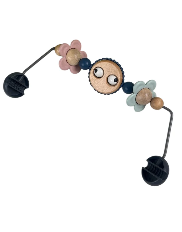 BabyBjorn Toy For Baby Bouncer, Googly Eyes Pastels