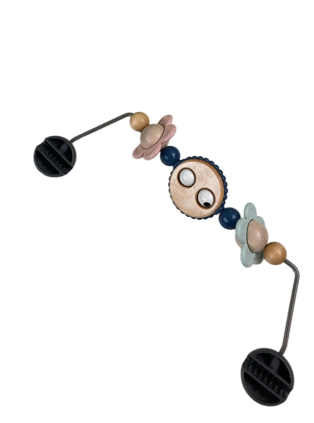 BabyBjorn Toy For Baby Bouncer, Googly Eyes Pastels - Image 3