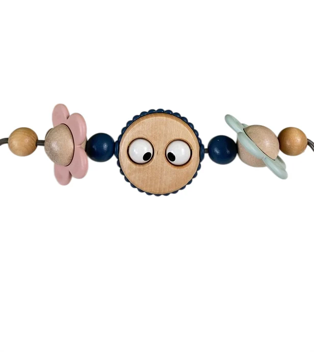 BabyBjorn Toy For Baby Bouncer, Googly Eyes Pastels - Image 4
