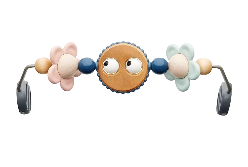 BabyBjorn Toy For Baby Bouncer, Googly Eyes Pastels