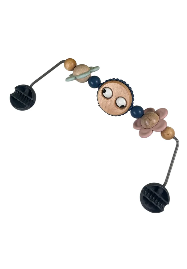 BabyBjorn Toy For Baby Bouncer, Googly Eyes Pastels - Image 2