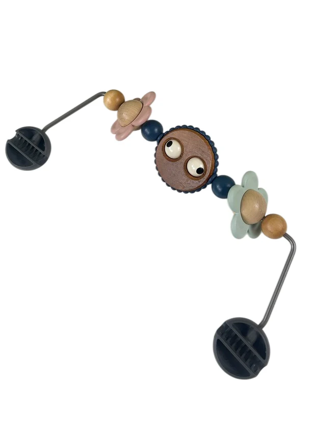 BabyBjorn Toy For Baby Bouncer, Googly Eyes Pastels - Image 3