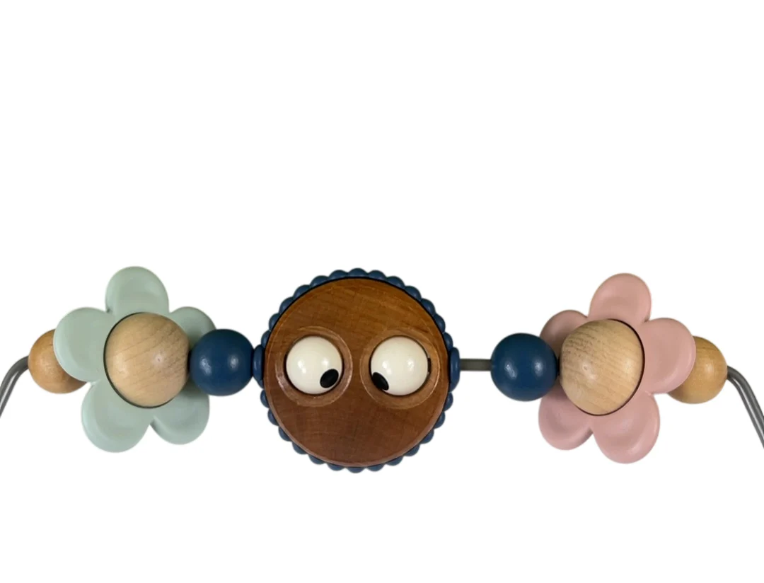 BabyBjorn Toy For Baby Bouncer, Googly Eyes Pastels - Image 4