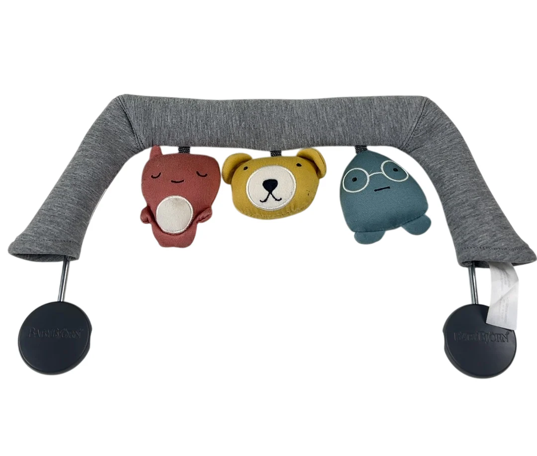 BabyBjorn Toy For Baby Bouncer, Soft Friends