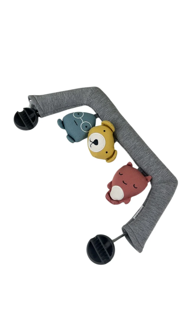 BabyBjorn Toy For Baby Bouncer, Soft Friends - Image 3