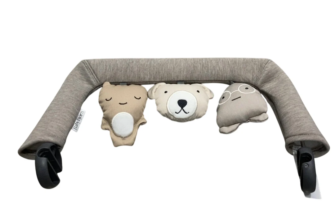 BabyBjorn Toy For Baby Bouncer, Soft Friends Neutrals - Image 2