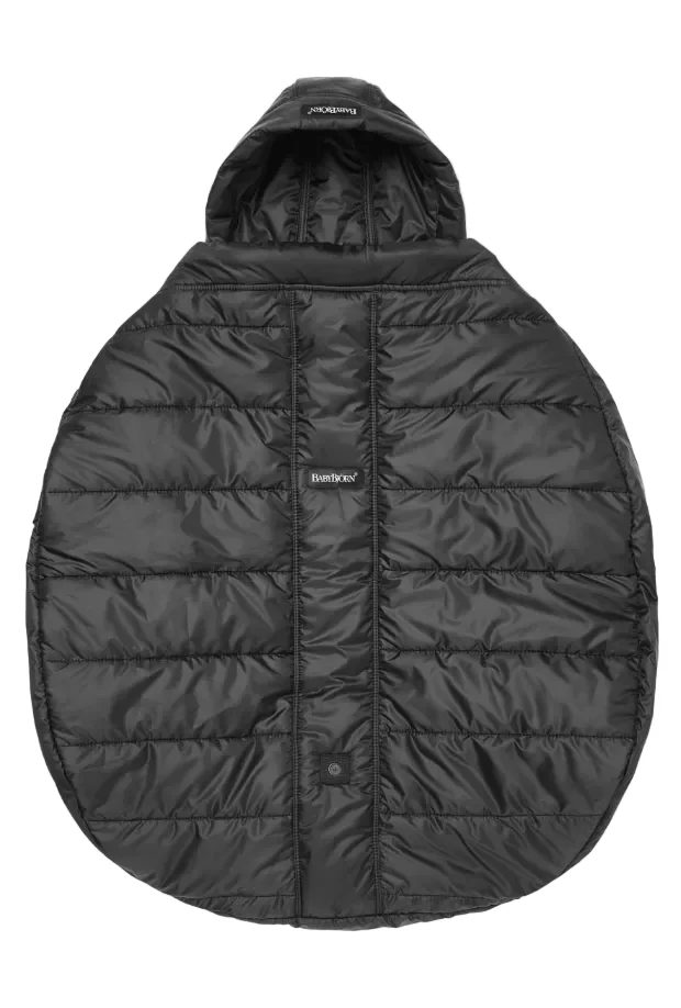 BabyBjorn Winter Cover for Baby Carrier, Black
