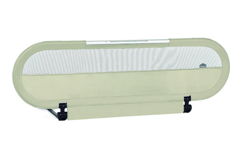 Babyhome Side Light Bed Rail, Sand