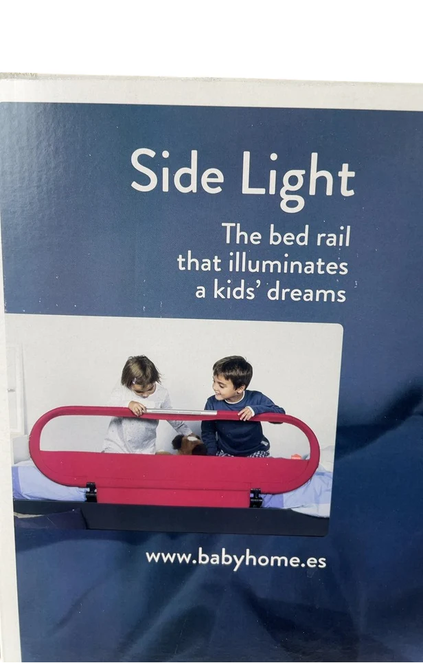 Babyhome Side Light Bed Rail, Sand - Image 3