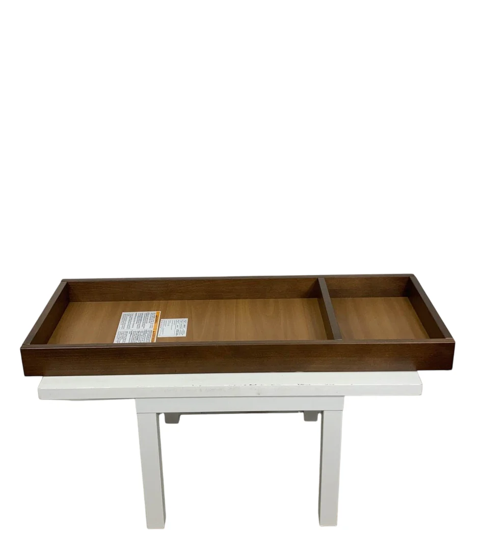 Babyletto Universal Wide Removable Changing Tray, Natural Walnut - Image 2
