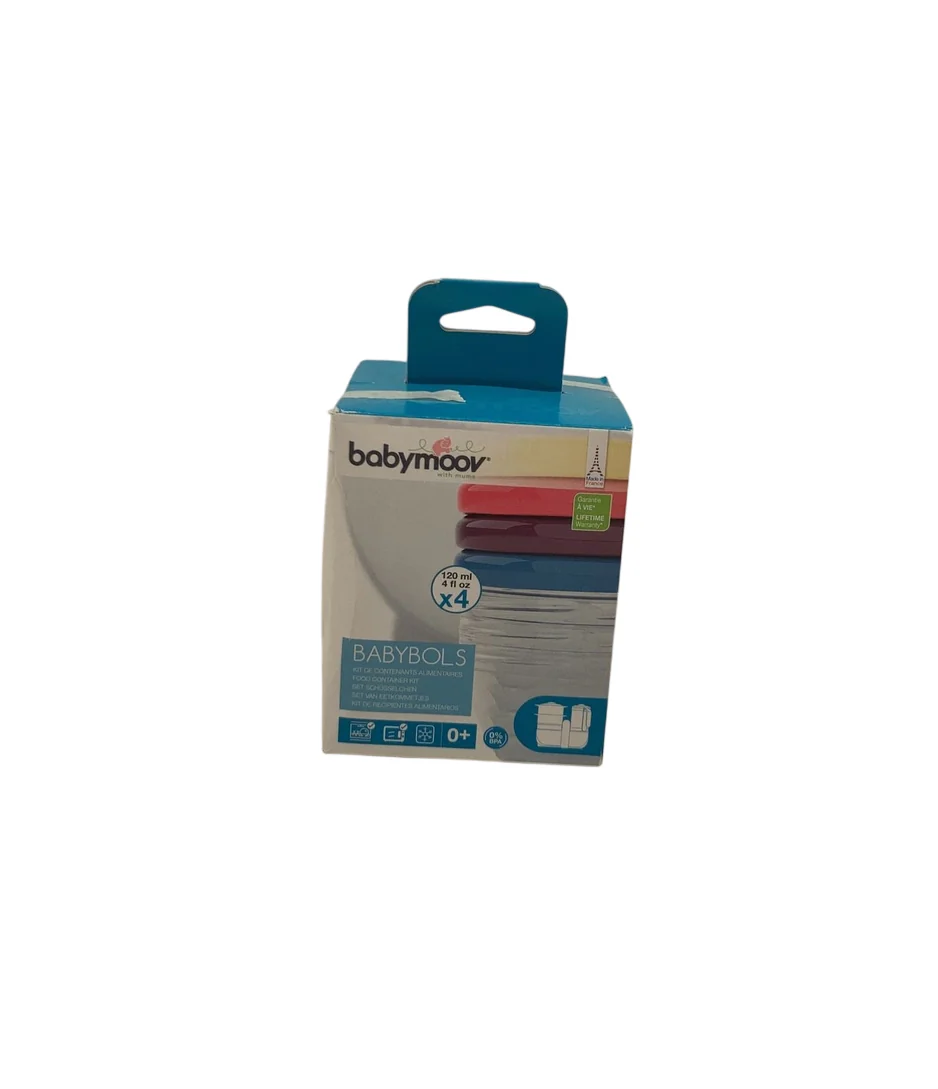 Babymoov Babybols Food Storage, 4oz/4 Pack - Image 2