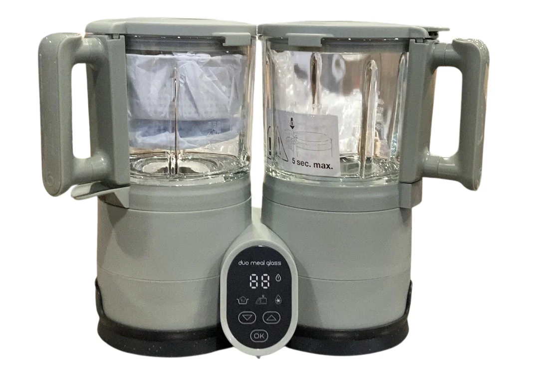 Babymoov Duo Meal Glass Food Maker, Celadon Green - Image 2