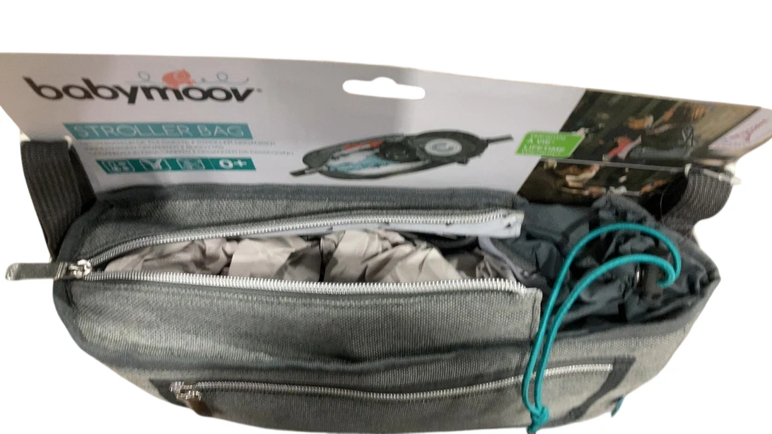 Babymoov Premium Universal Stroller Organizer, Grey - Image 3