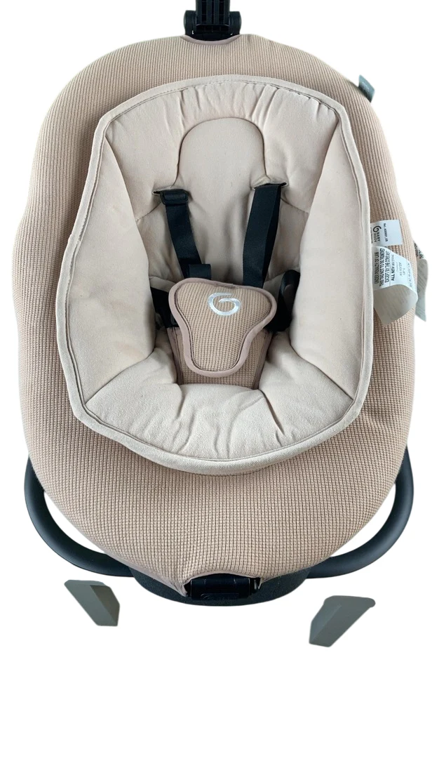 Babymoov Swoon Evolution Smart Baby Swing, Cream/Black - Image 3