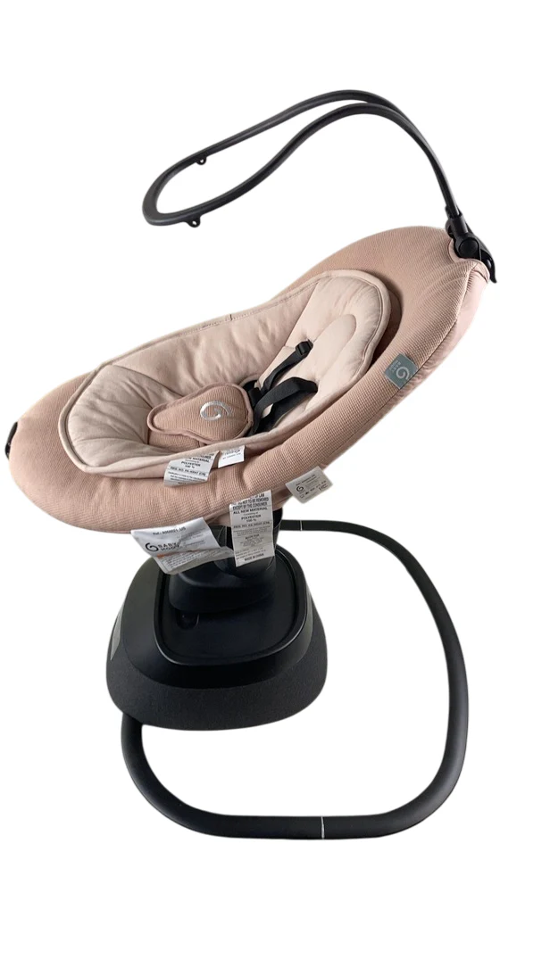 Babymoov Swoon Evolution Smart Baby Swing, Cream/Black - Image 7