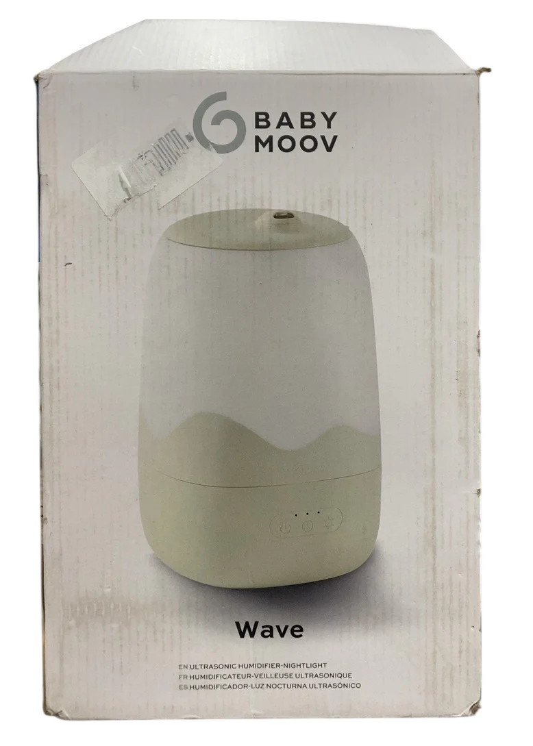 Babymoov Wave Cool Mist Humidifier, Beige/White - Image 3