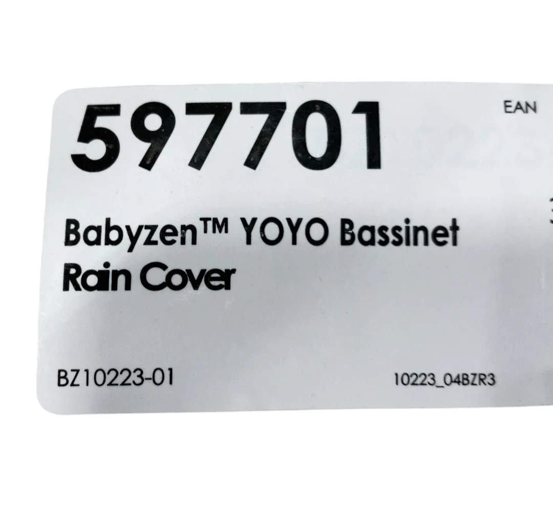 Babyzen YOYO Bassinet Rain Cover - Image 4