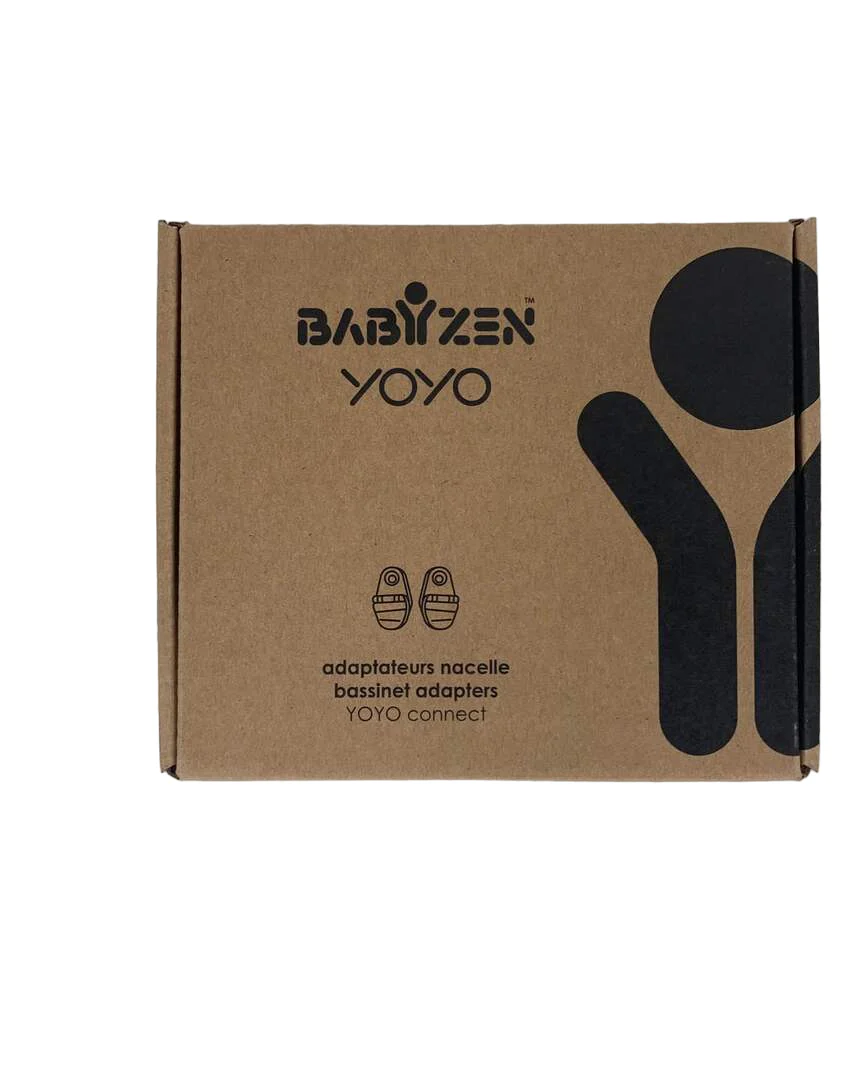 Babyzen YOYO Connect Bassinet Adapters, Black - Image 2