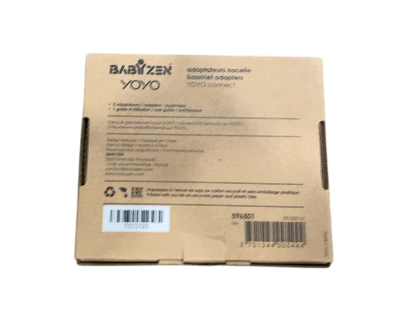 Babyzen YOYO Connect Bassinet Adapters, Black - Image 4