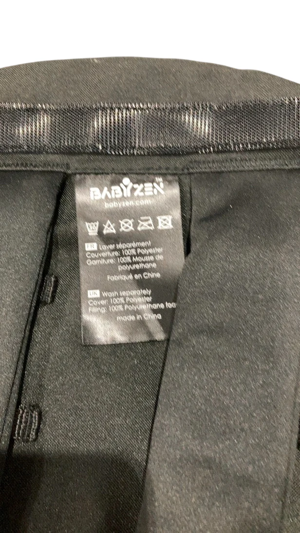 Babyzen YOYO Replacement Seat Fabric with Harness, Black - Image 3