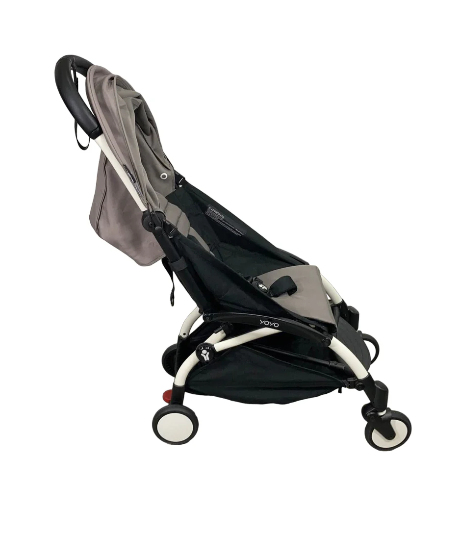 Babyzen YOYO2 Complete Stroller, 2021, White with Stone - Image 2