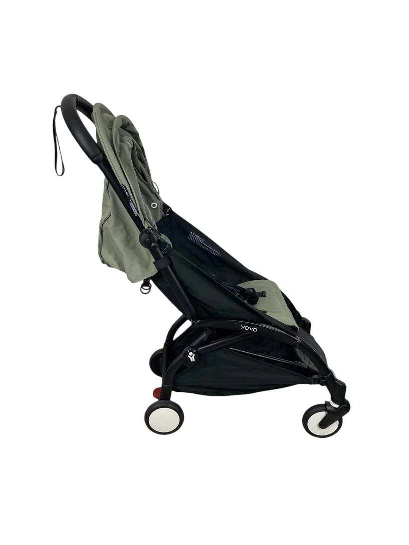 Babyzen YOYO2 Complete Stroller, 2022, Black with Olive - Image 3