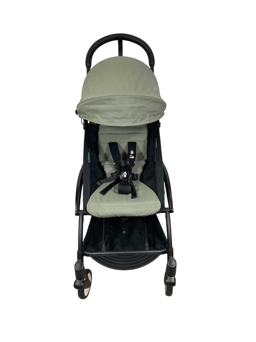 Babyzen YOYO2 Complete Stroller, 2022, Black with Olive - Image 5